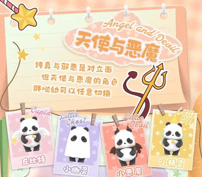 Genuine 52toys PandaRoll Fat Baby Minimum Versatile Series Blind Box Mini Cute Grain Trendy Play Girl Birthday Desktop Gift