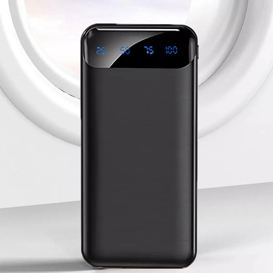 20000mAh Power Bank 120W Charging Battery High Capacity Digital Display Power Bank For Iphone Samsung Huawei