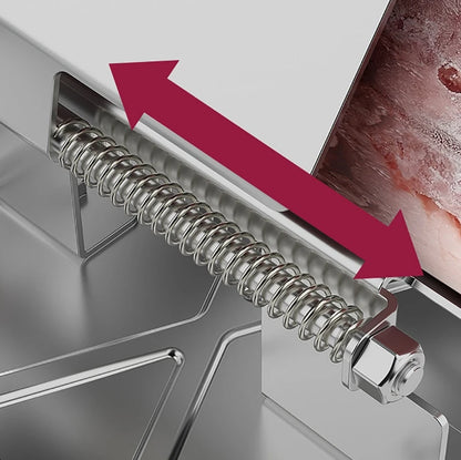 Stainless Steel Meat Slicer Meat Slicer Bone Cutting Machine Minced Lamb Bone Meat Cutter Chicken Duck Fish Ribs Lamb Cutting