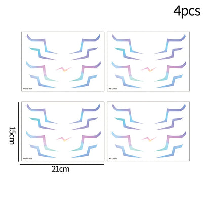 Kpop Demon Hunter Birthday Huntrix Kpop Warrior Costume Birthday Hair Accessiorie Party Gifts Rumi Mira Favors Hair Accessiories