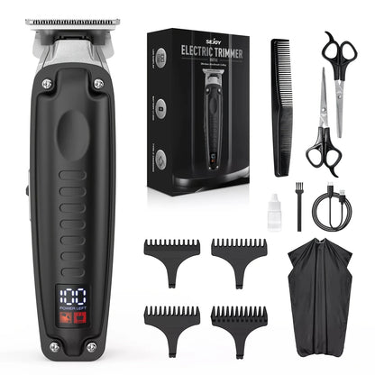 SEJOY Professional Hair Clippers for Men Hair Trimmer Kit Cordless Barber Machines Men's Shaver Gifts