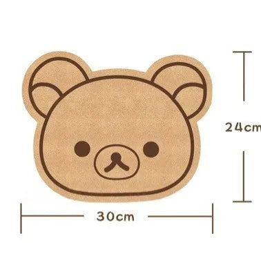 Rilakkuma Felt Board New Anime Relax Bear Thickened Wall Sticker Commemorative Photo Message Boards Bedroom Home Decoration Gift