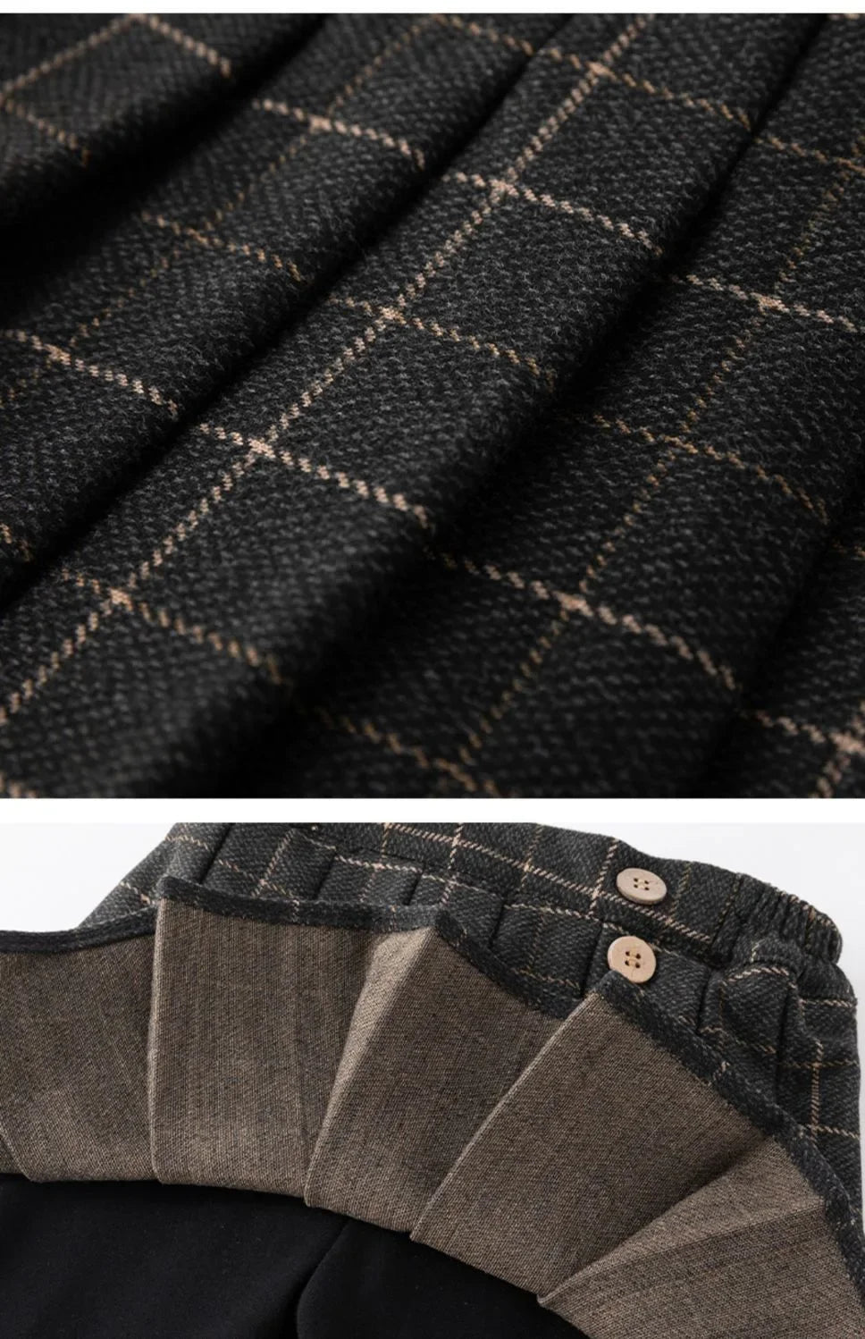 Girls Fleece Skort - Thickened Winter Leggings with Poodle Skirt | Warm Autumn & Winter Bottoms