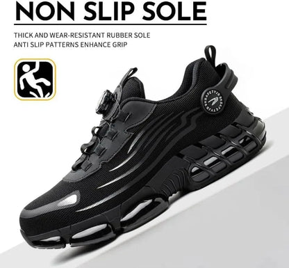 Men's Safety Shoes Are Suitable for Construction Work Leisure Sports Shoes Anti Puncture and Anti Smashing Steel Toe Shoes