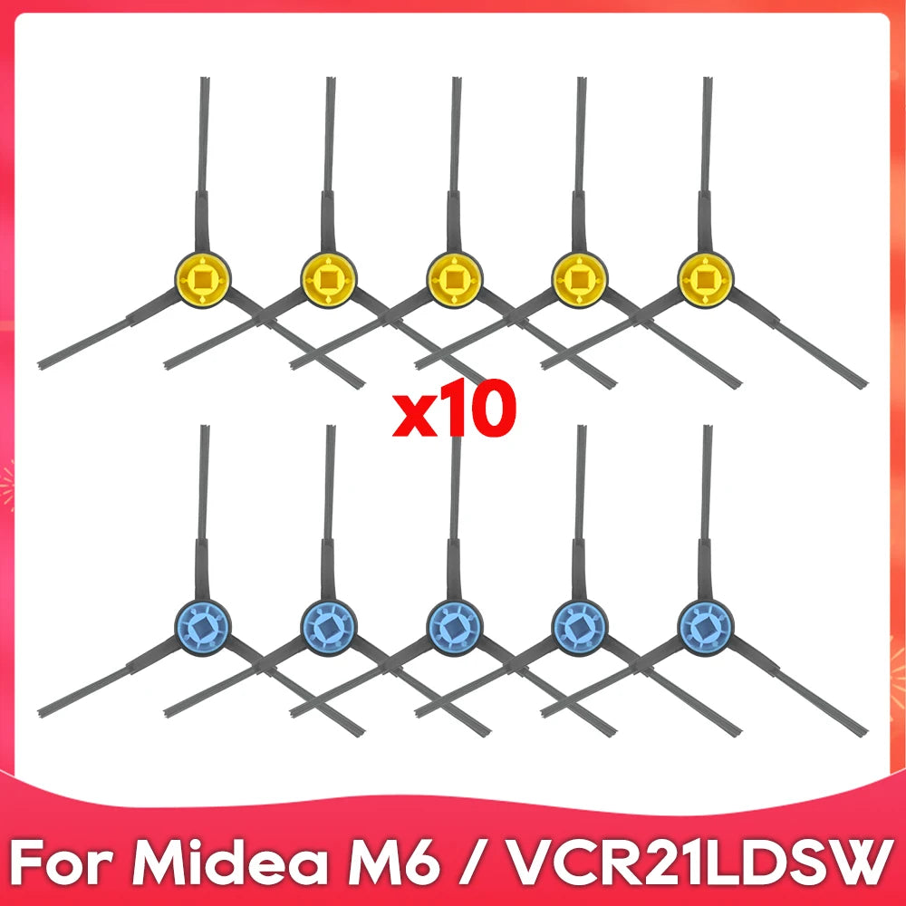 Compatible For ( Midea M6 / VCR21LDSW / Eureka NER600 ) Robot Vacuum Cleaner Part Roller Mian Side Brush Mop Filter Accessory