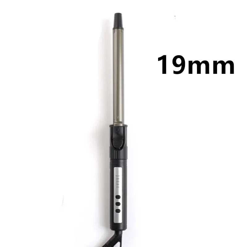 Professional Ceramic Hair Curler LED Digital Temperature Display Curling Iron Roller Curls Wand Waver Hair Styling Tool 20#122