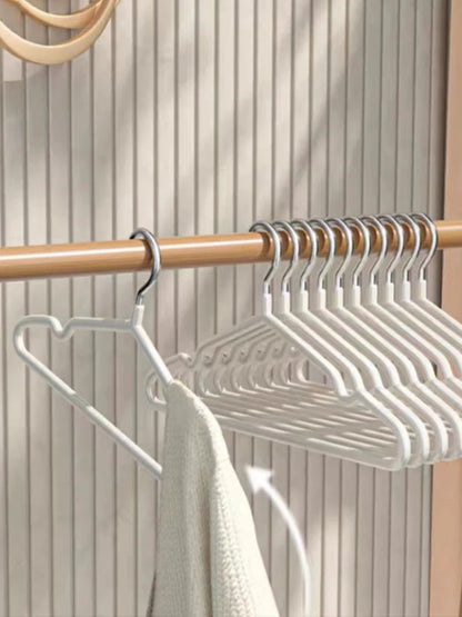 Non marking Clothes Hangers for Home Use Non slip Drying Hangers Metal Thick Clothes Hangers Storage Bedrooms Wardrobes Adult cl
