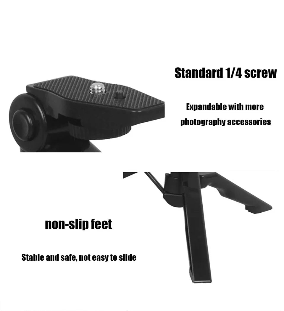 Smartphone Vlogging Kit With Tripod Phone Holder Mini Microphone LED Fill Light Starter For Live Stream Video YouTube