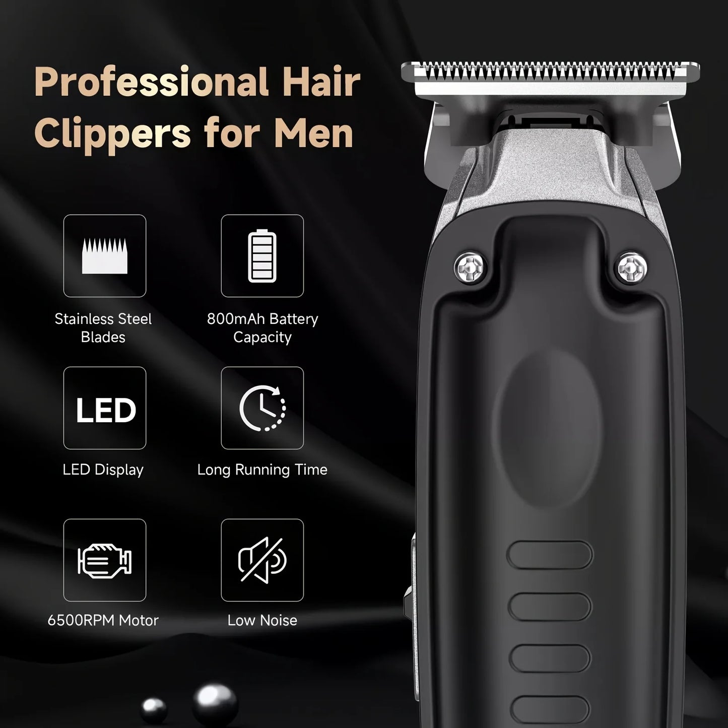 SEJOY Professional Hair Clippers for Men Hair Trimmer Kit Cordless Barber Machines Men's Shaver Gifts