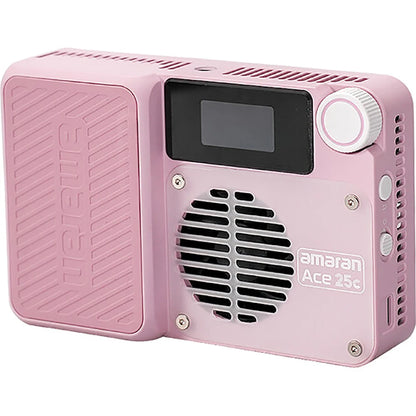 amaran Ace 25c Pocket RGBWW LED Light Full-Color Mini Video Light 2300K-10000K 4500mAh Battery with PD Fast Charging for TikTok