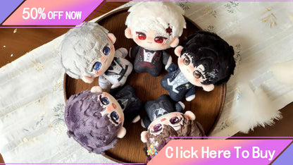 In Stock 10cm Love and Deepspace Figure Caleb Sylus Rafayel Xavier Zayne Cotton Doll Pendant Game Peripherial Collect Toys Gifts