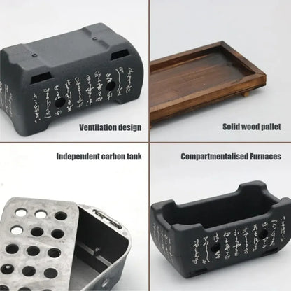 Bbq Grill Outdoors Barbecue Grill Furnace Stove Barbecue Portable Grill Outdoor Stove Save Space Charcoal Furnace High-capacity