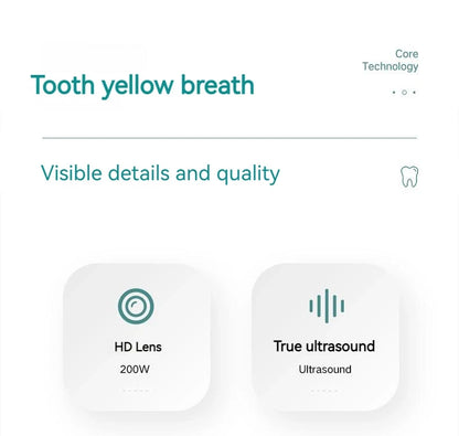 Xiaomi Mijia Visual Ultrasonic Scaler Electric HD Oral Irrigator Tartar Calculus Remover Instrument Removal Of Dental Calculus