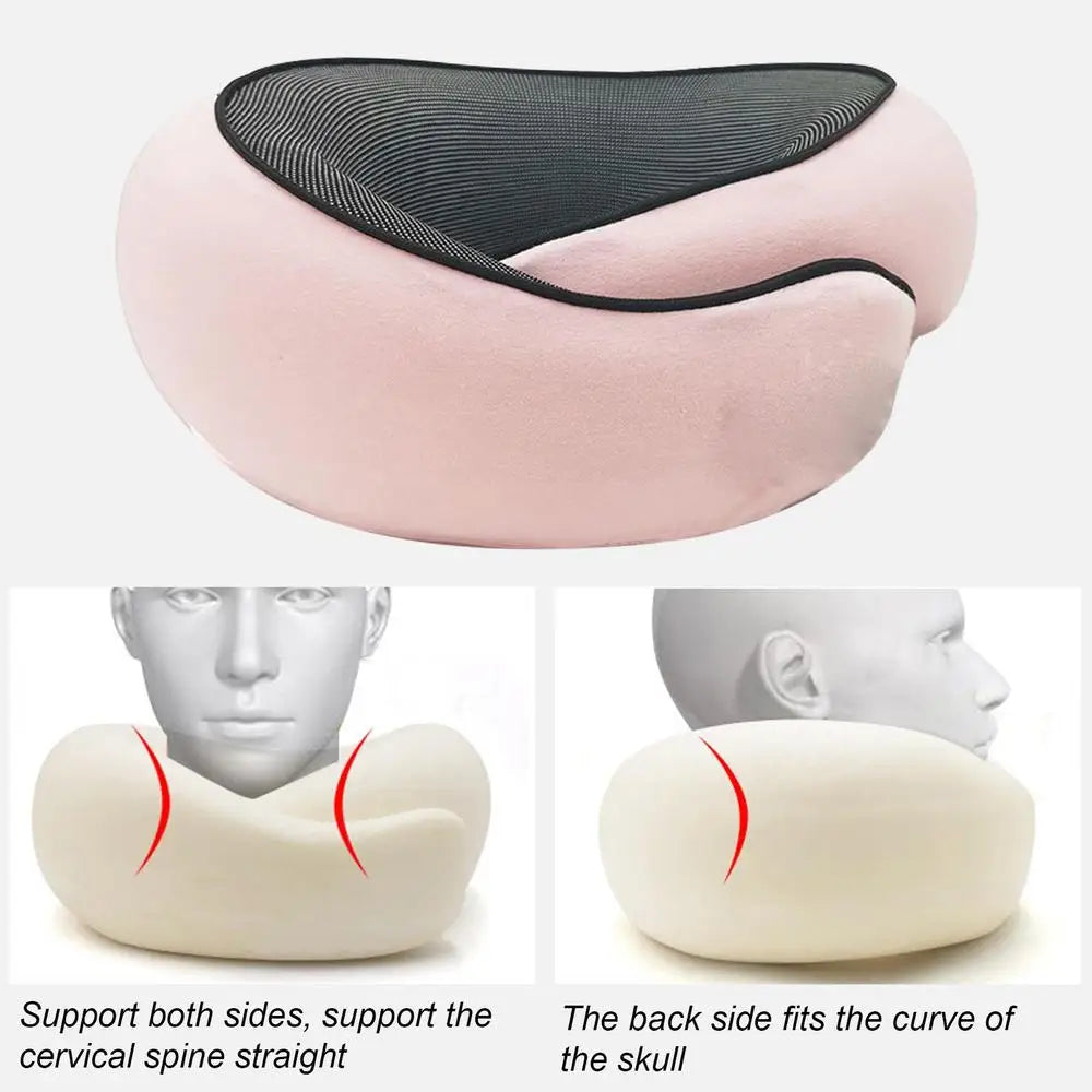 Neck Support Pillow Flight Travel Neck Pillow Comfortable Head Cushion Support Neck Pillow Accessories For Sleep Rest Airplane