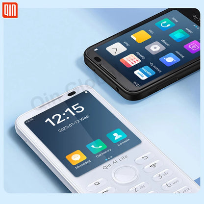 Qin F21 Pro Smart Touch Screen Phone Wifi 2.8 Inch 3GB 32GB Bluetooth 5.0 Duoqin Global Version 2120mAh Android Play Store Phone