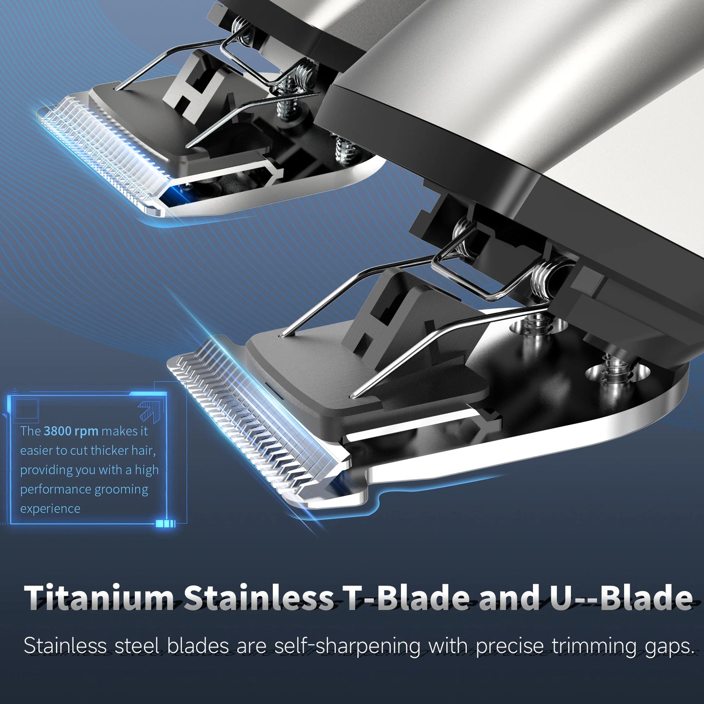 Sejoy MASTER Men's Grooming Kit 5 In 1 Multifunctional Electric Hair Clippers Rechargeable Razor Men Beard Nose Trimmer