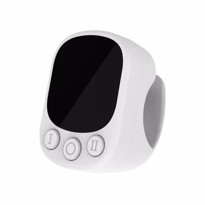 Mini Wireless Remote with Touchpad Scrolling Ring Bluetooth Page Turner for iPhone Android iPad Controller USB Rechargeable