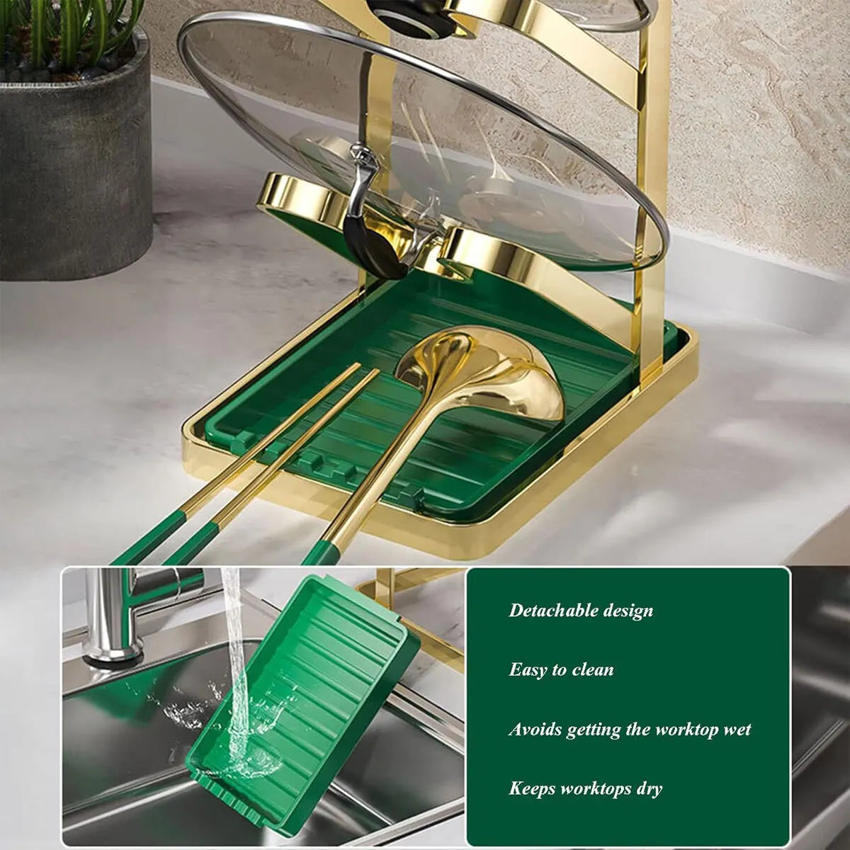 3 Saucepan Pot Pan Storage Rack Holder Kitchen Cupboard Organiser Stand Shelf UK