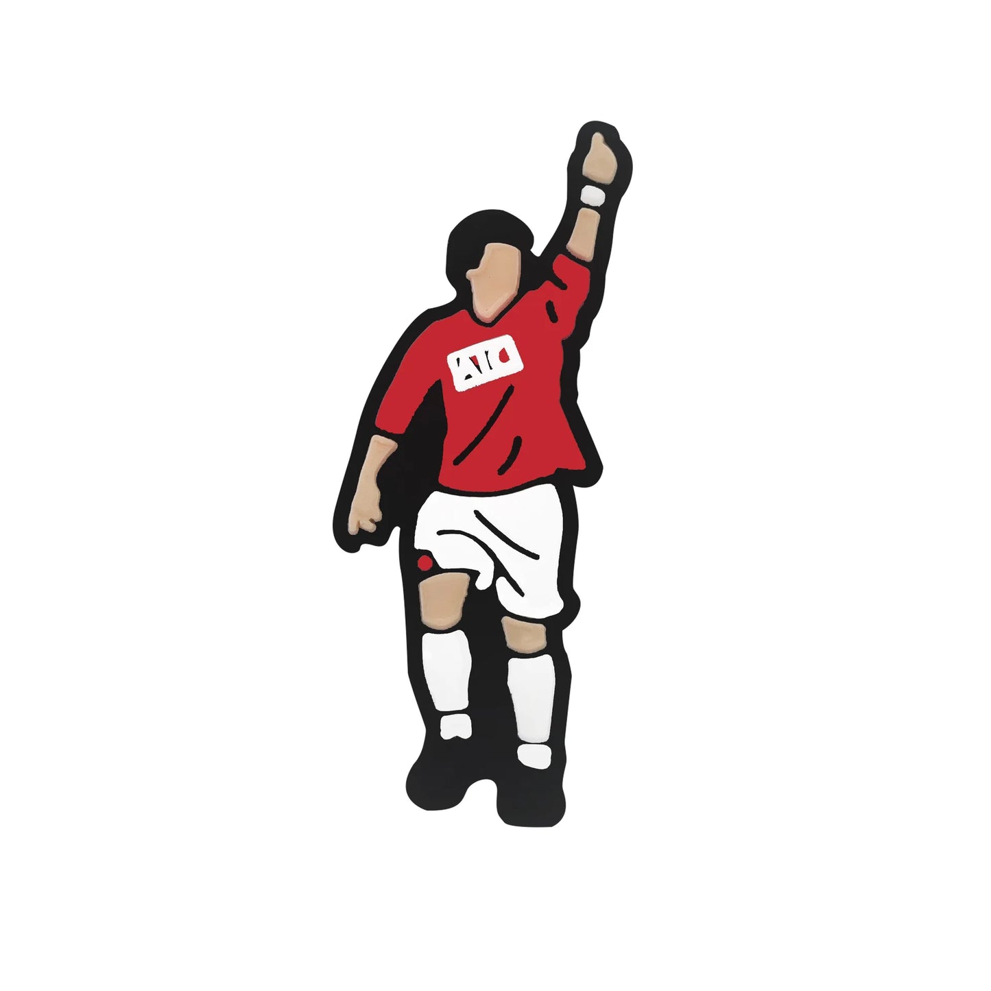 Football Star 1-18pcs/set of Cristiano Ronaldo Xmas Cartoon Shoes Charming Decorative Accessories Children's Favorite Gifts