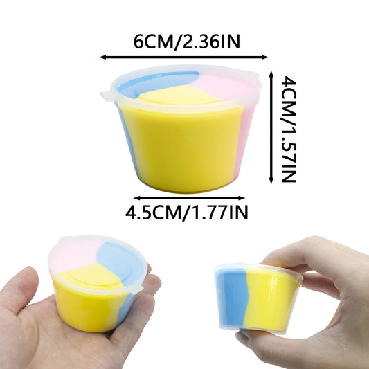 80ml Slime Fluffy Supplies Toys Soft DIY Clay Light Plasticine Putty Playdough Lizun Polymer Modelling Charms Slime Putty Toys