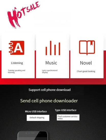 kawaii hello kitty Student MP3 Cartoon anime Portable mini music Walkman sports companion Sound can be played externally new