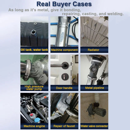 10/6/4/2Pcs Metal Repair Adhesive High Strength Bonding Sealant Weld Seam Metal Adhesive Heat Resistance Strong Casting AB Glue