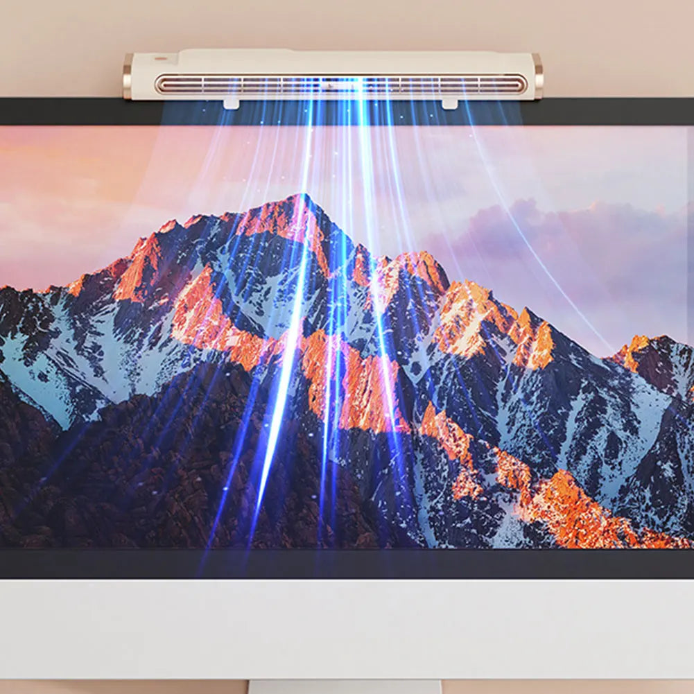 Desk Tower Fan USB Rechargeable Quiet Air Cooler Tabletop Air Conditioner Desktop Cooling Fan for Home Office Dormitory