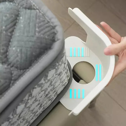 Universal Bedsheet Corner Tightener Clips Invisible Bedspread Secure Holder with Heavy-Duty Mattress Straps Sheets Slot Locks