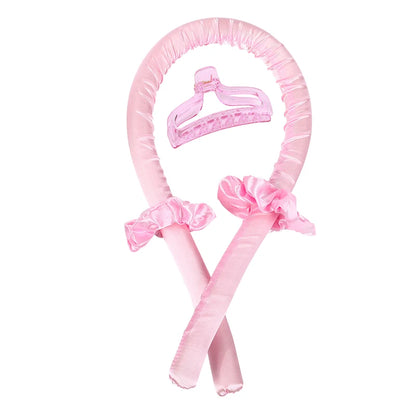 Hair Accessories For Women Clip Soft Hair Curlers Heatless Curling Rod Headband Hair Styling Tools Curling Ribbon Modeling Set