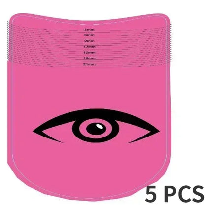 Eyelash Tool 3 in 1 Makeup Mascara Shield Guard Curler Applicator Comb Guide Card Makeup Tool Beauty Cosmetic Tool 3 Color Lashe
