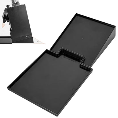 Inclined Bracket with Tray Compatible Eureka Mignon Grinder Durable Tilt Angle Base and Drip Tray Espresso Grinder Accessories