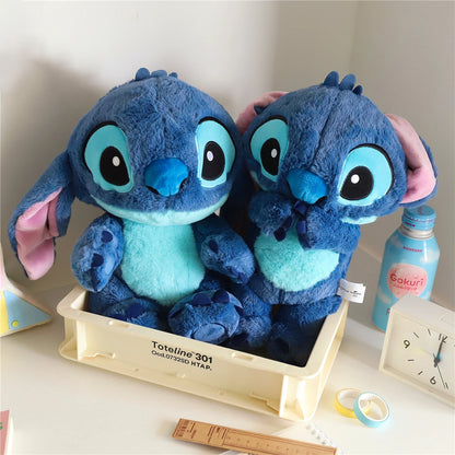 Genuine Disney Stitch 25-30CM Plush Toy Anime Lilo & Stitch Stuffed Toys Kawaii Cartoon Cute Pillow Doll Toys Kids Birthday Gift