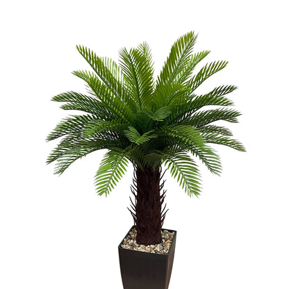 HXGYZP Artificial Coconut Tree Plant Potted Tropical Palm Tree With Plastic Pot Decoration Large Plants With Home Indoor Outdoor