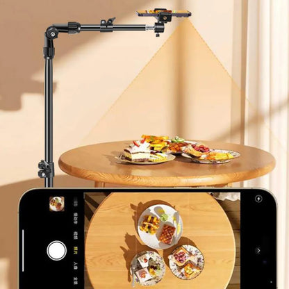Phone Tripod Adjustable Cell Phone Tripod Stand for Filming Video Recording Live Stream