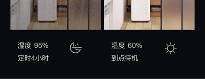 Dehumidifier Household Bass Dehumidifier Bedroom Dryer Indoor Moisture-proof Small Industrial  deshumidificateur