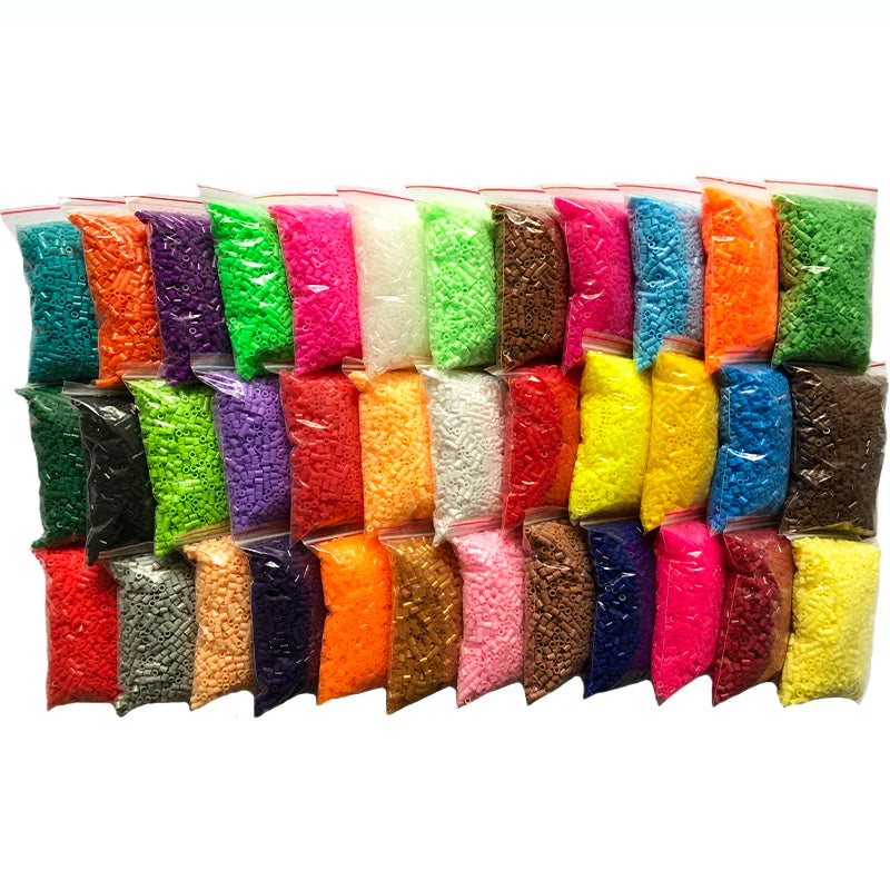 Fuse Beads 5mm 1000pcs 36 Color Pearly Iron Beads for Kids Hama Beads Diy Puzzles High Quality Children Handmade Gift Perler Toy