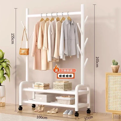Modern Metal Standing Hanger Clothes Salon Display Rack Living Room Nordic Clothing Organizer Sofy Do Salonu Furniture