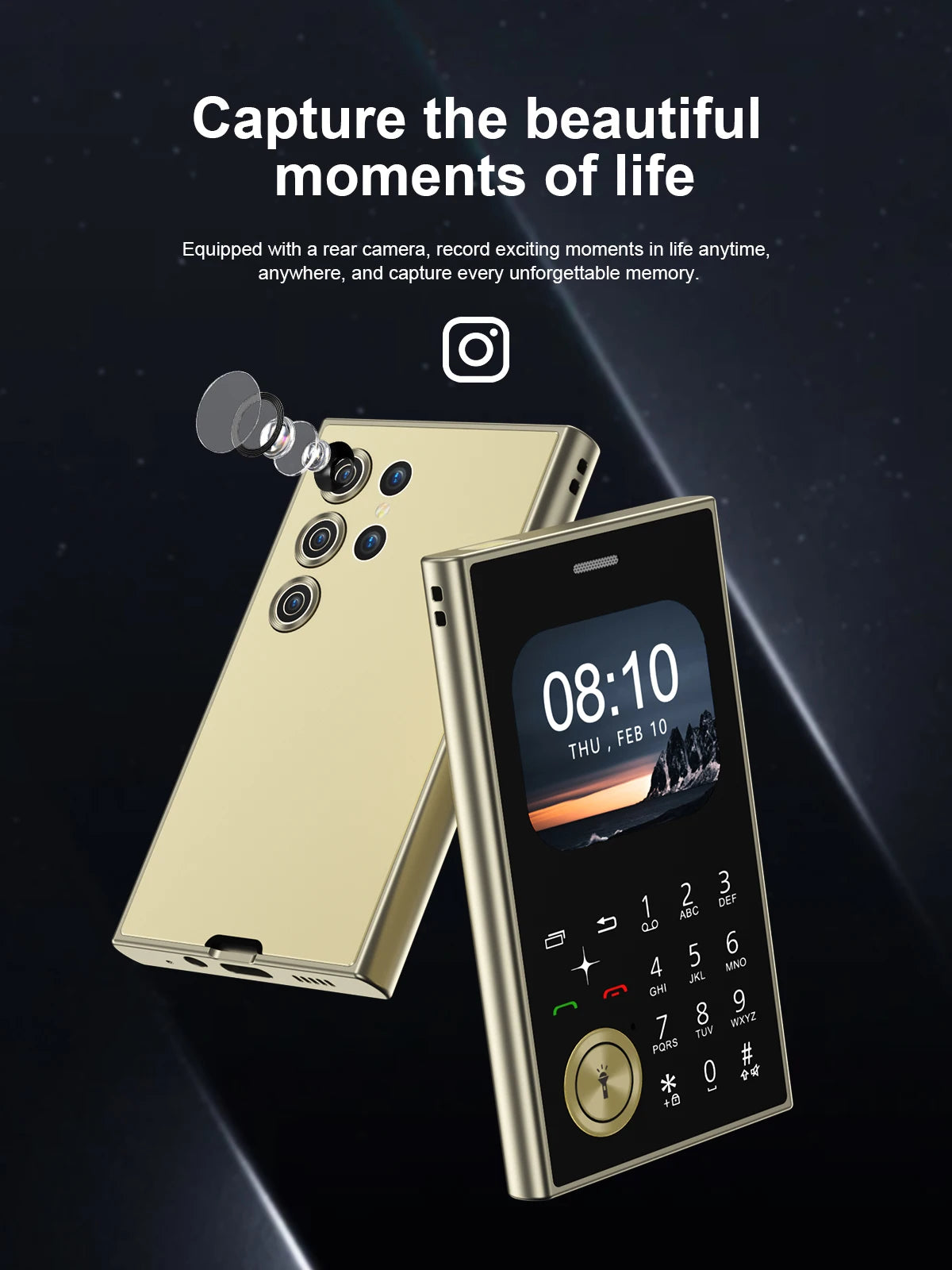 SERVO V8 Feature Mobile Phone 2 SIM Standby Magic Voice Speed Dial Blacklist FM Radio Torch 2G GSM Card Style Button Cellphones
