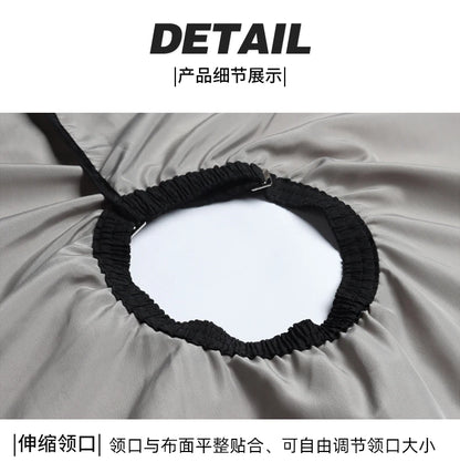 Plus Salon Professional Haircut Shawl Snap Waterproof Hairdresser Hairdressing Apron Barber Hair Cutting Dye Hair Styling Capes