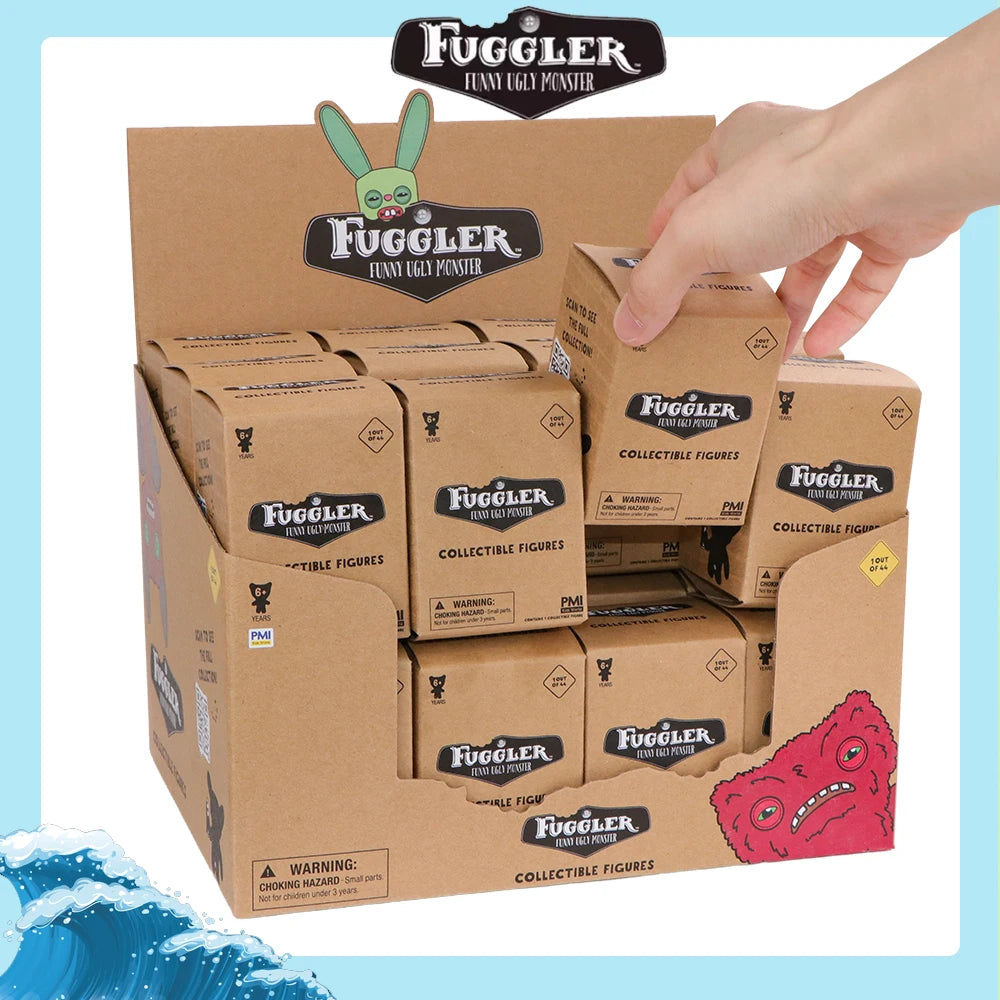 Fuggler Orignal Blind Box Keychain Pendant Model Doll Funny Ugly Monster Figure Statue 6-8.5cm Ornaments Dolls Birthday Gifts