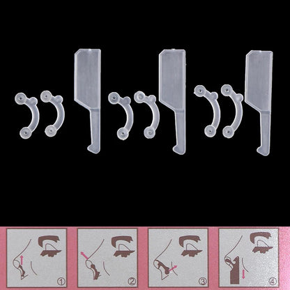 6PCS Beauty Nose Up Lifting Bridge Shaper Massage Tool No Pain Nose