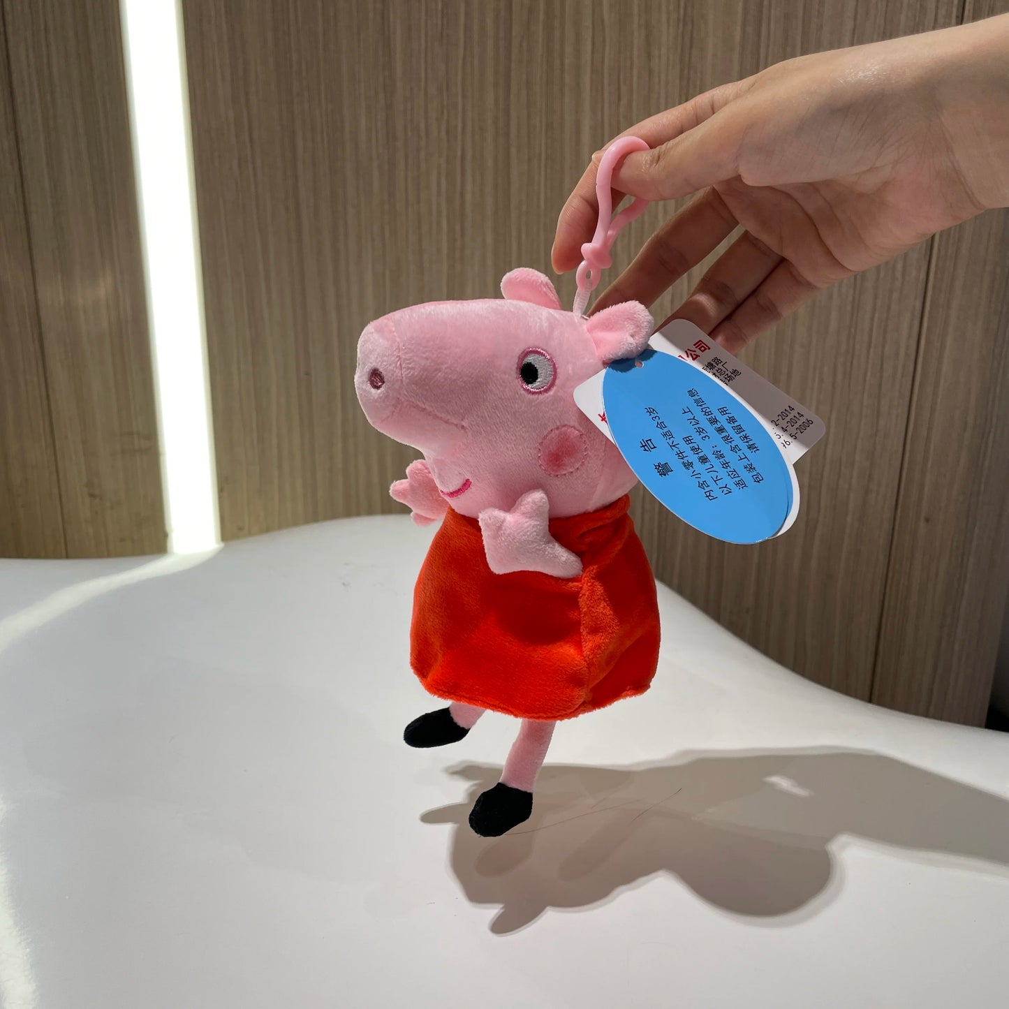 19cm 100% Genuine PEPPA PIG Stuffed Soft Doll Peppa George Zoe Suzy Rebecca Emily Danny Pedro bear Dinosaur Children Plush toy