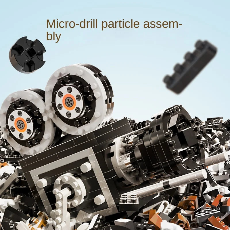 Vintage Model Mini Building Block 802pcs  Retro Camera Adults Collection Ornaments IDEAS Series Toys Girl Birthday Gifts