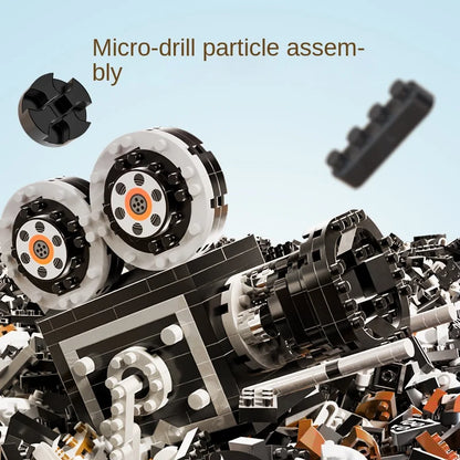 Vintage Model Mini Building Block 802pcs  Retro Camera Adults Collection Ornaments IDEAS Series Toys Girl Birthday Gifts