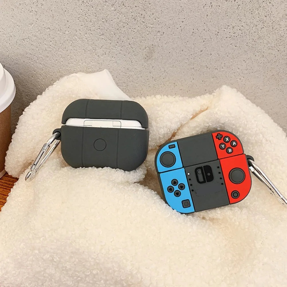 For Airpods Pro 3 Case,Cute 3D Game Silicone Protective Phone Cover For Airpods Pro 2 Case/Airpods 4 3 2 1 Case Funda
