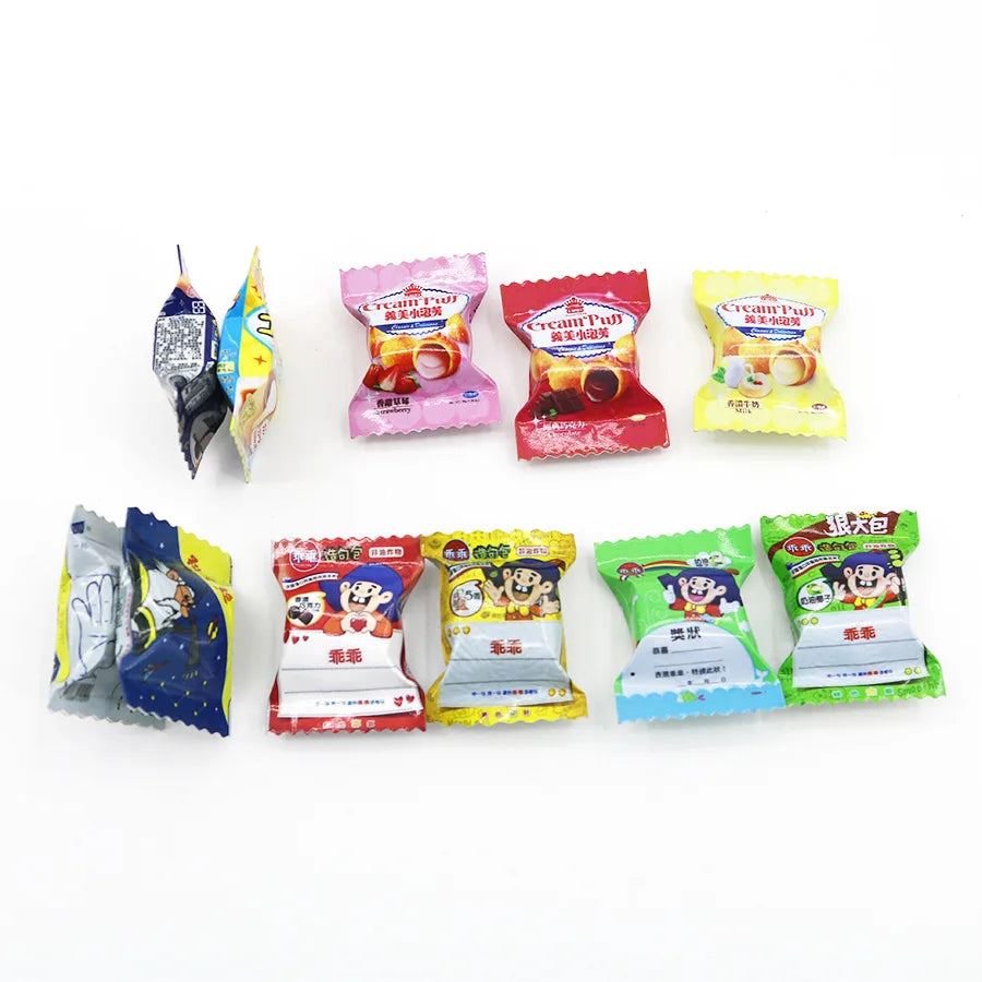 South Korean Ins Cute And Interesting Simulation Of Small Snacks Miniature Refrigerator Sticker Magnetic Magnet Decoration Gift