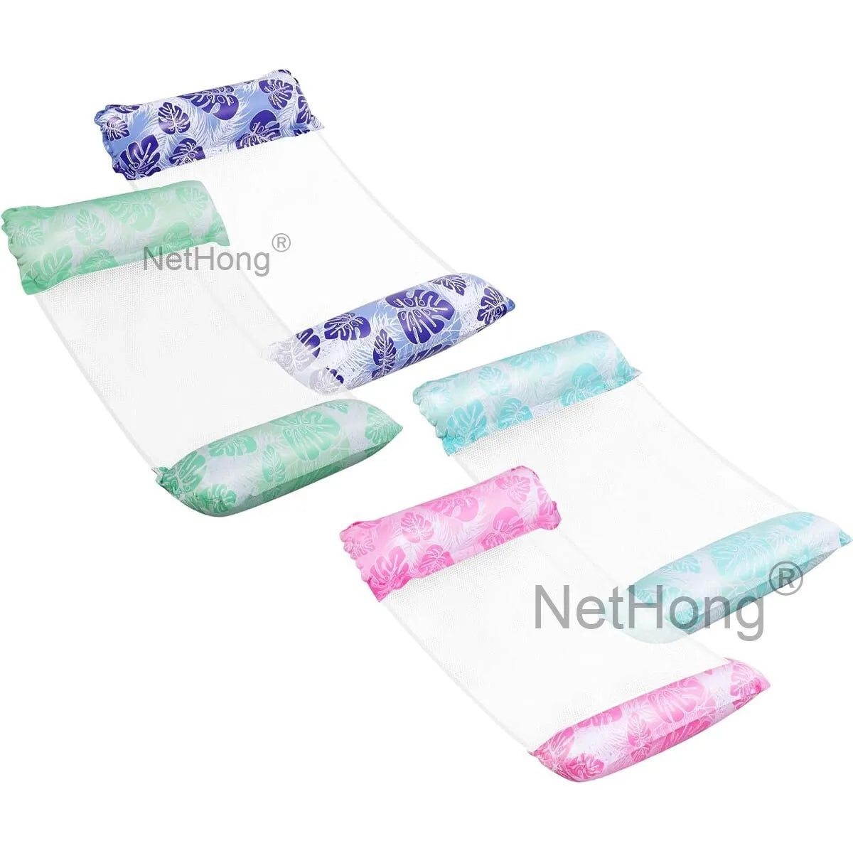 Portable Floating Water Hammock Toy Swimming Chair Iatable Float Pool Beds~