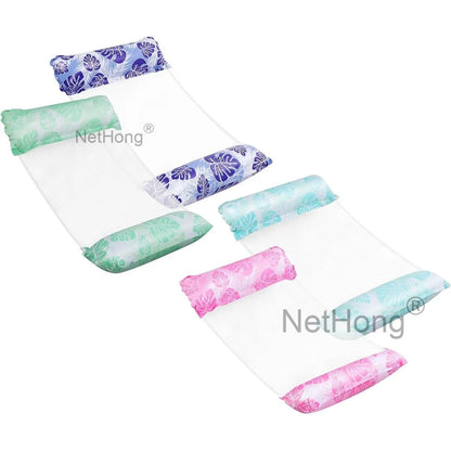 Portable Floating Water Hammock Toy Swimming Chair Iatable Float Pool Beds~