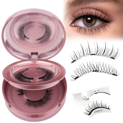 Magnetische Wimpern mit Applikator – Natürliche künstliche Wimpern, kein Kleber erforderlich