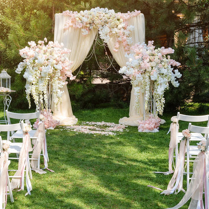 Solid Wooden Wedding Backdrop Stand, Arch Archway Door, Party Garden Trellis, Pergola, Flower Plants Rack, 3x3m